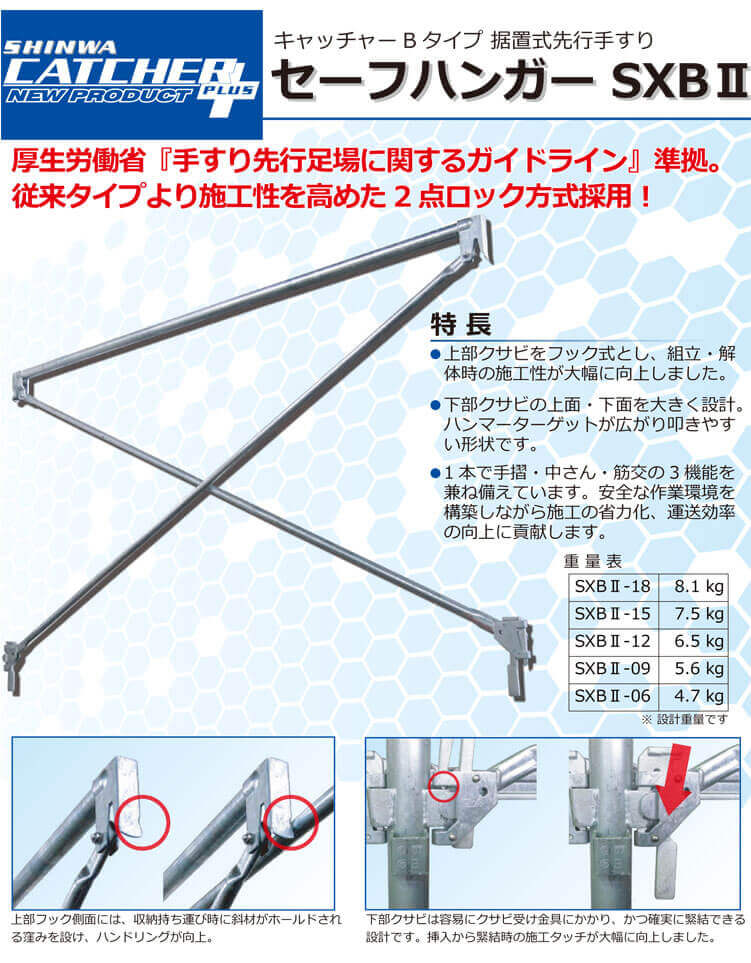 据置式先行手すり